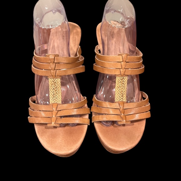 Ugg Mattie Light Brown Strappy Slip On Platform Sandal 11 - Picture 3 of 8